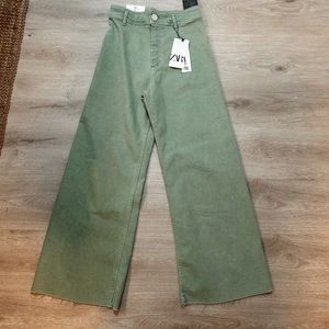 zara wide leg pants